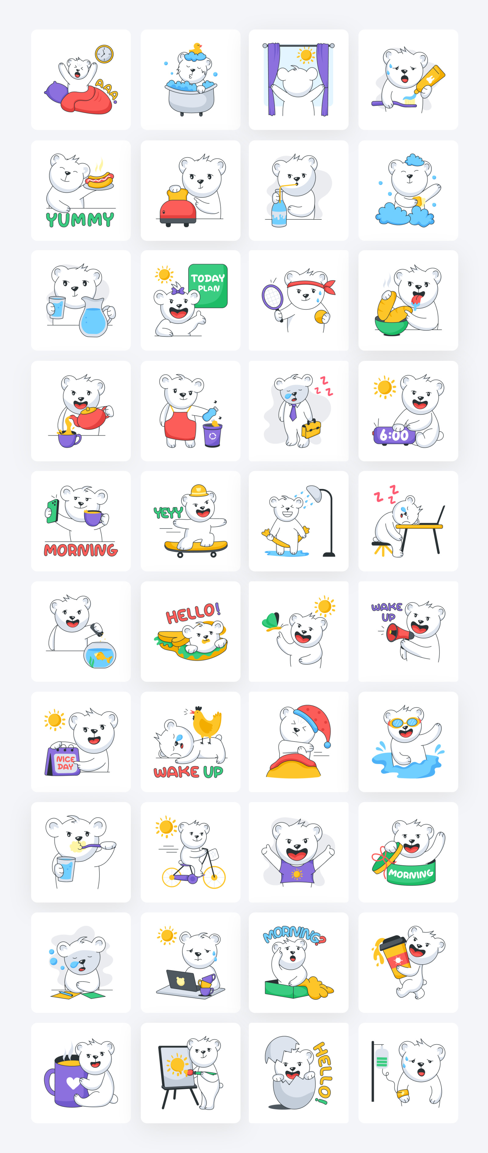 Animated Good Morning Stickers