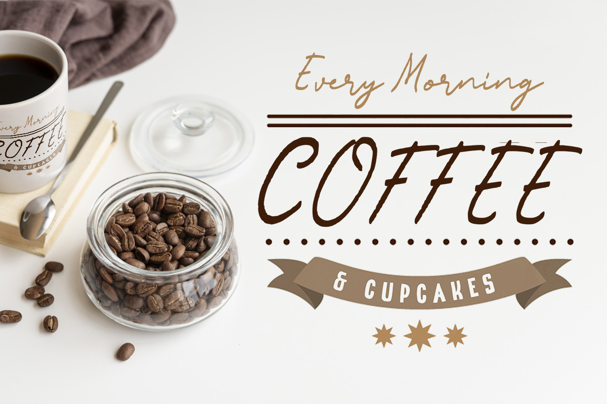 Cafein – Authentic Handwritten Font Cafein – Authentic Handwritten Font