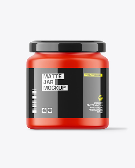 Matte Jar Mockup