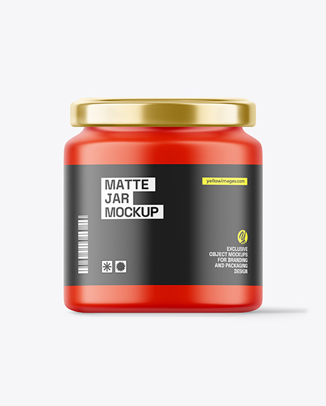 Matte Jar Mockup