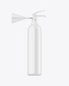 Glossy Fire Extinguisher Mockup