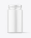 Matte Large Jar Mockup