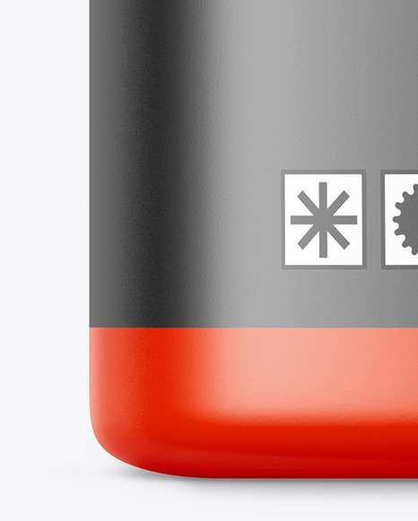 Matte Large Jar Mockup