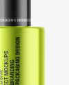 Metallic Cosmetic Bottle Mockup