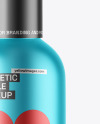 Matte Metallic Cosmetic Bottle Mockup