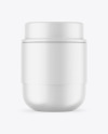 Matte Insulated Food Jar Mockup