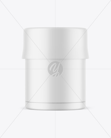 Matte Insulated Food Jar Mockup