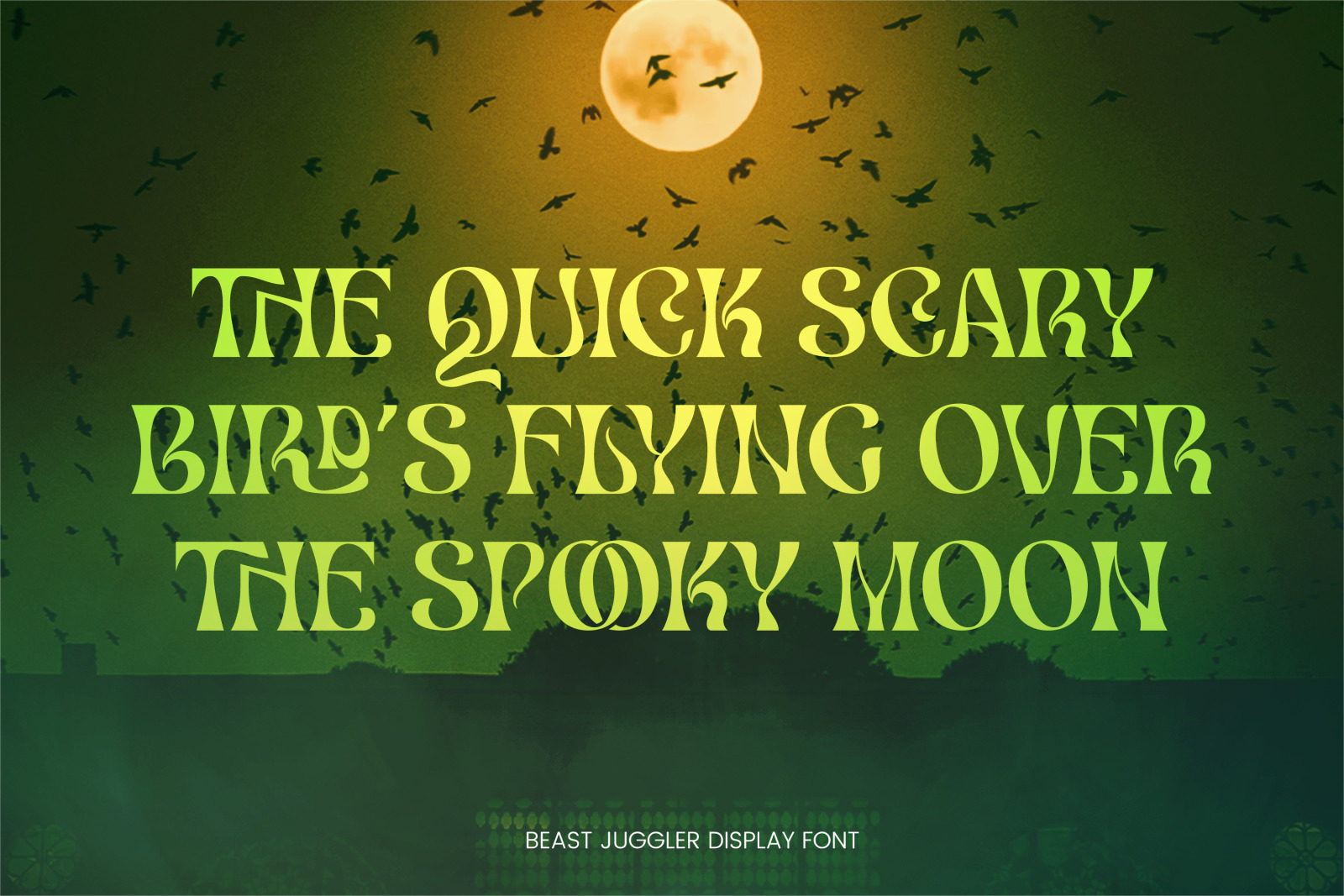 Beast Juggler - Unique Display Font Beast Juggler - Unique Display Font