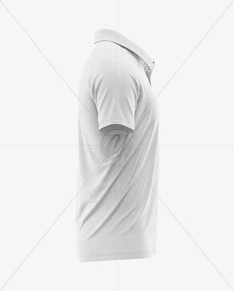 Raglan Polo Shirt Mockup