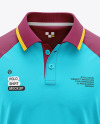 Raglan Polo Shirt Mockup