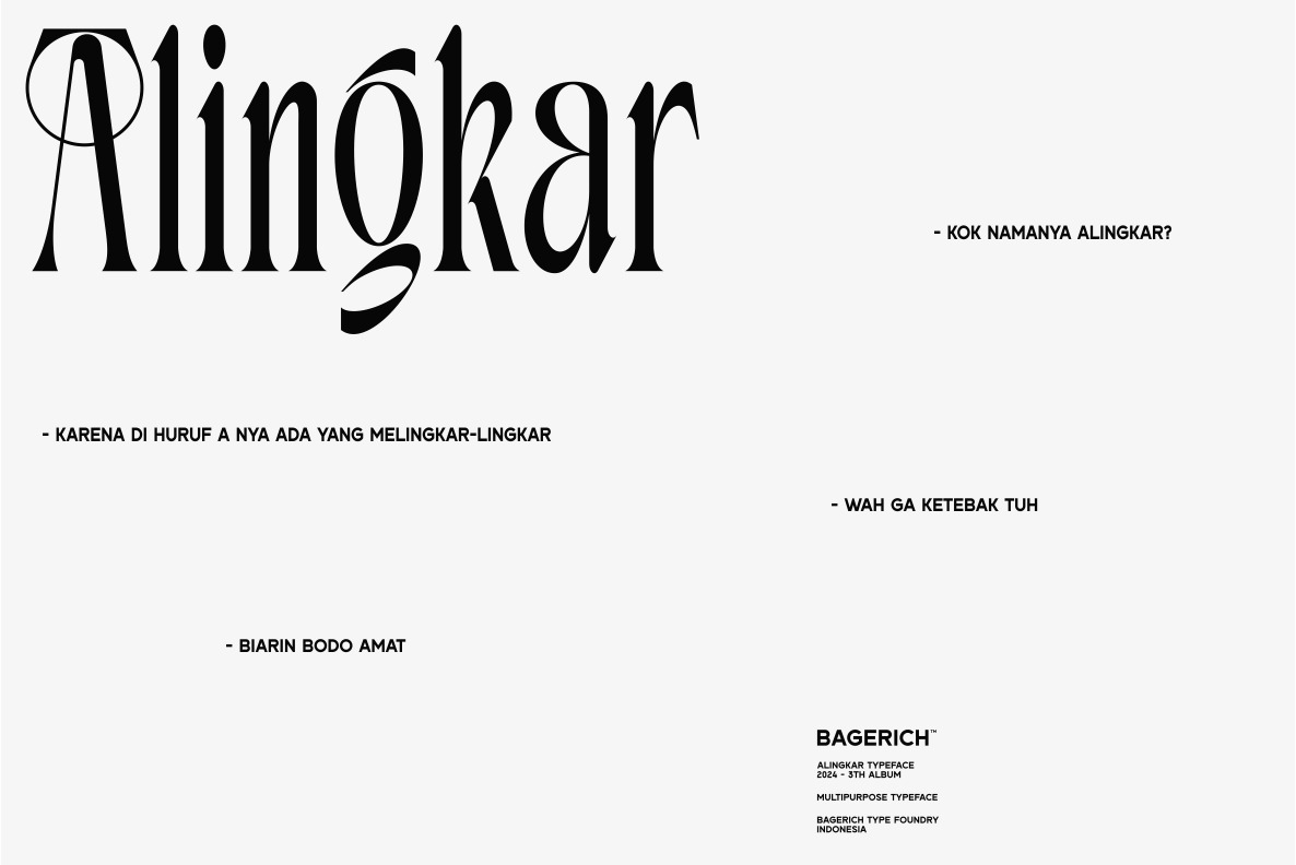 Alingkar Font Alingkar Font