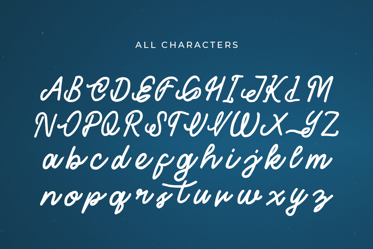 Mohart – Handwritten Script Font