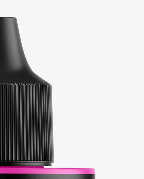 Matte Dropper Bottle Mockup