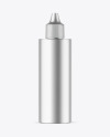 Matte Metallic Dropper Bottle Mockup