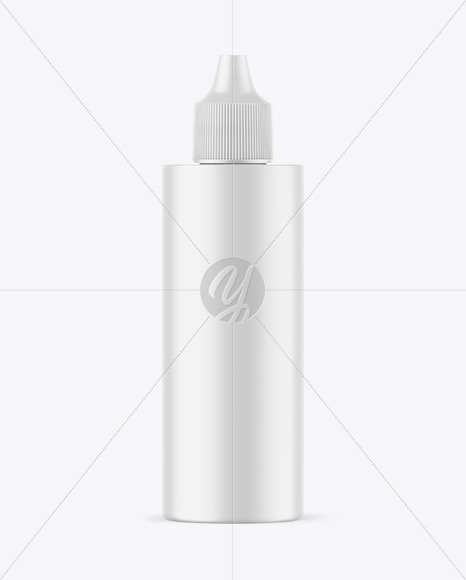 Matte Dropper Bottle Mockup