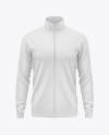 Men's Full-Zip Sweatshirt Mockup