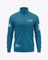 Men's Full-Zip Sweatshirt Mockup