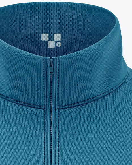 Men's Full-Zip Sweatshirt Mockup