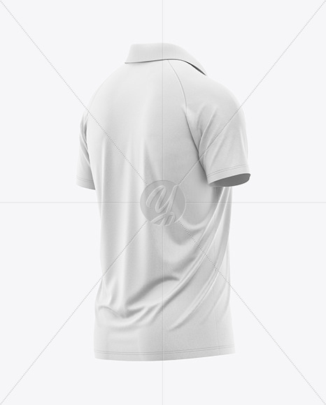 Raglan Polo Shirt Mockup