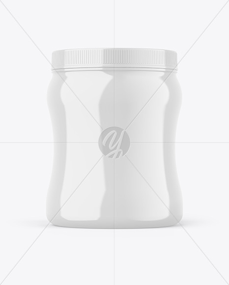 Glossy Jar Mockup