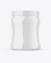 Glossy Jar Mockup