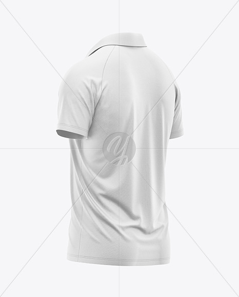 Raglan Polo Shirt Mockup