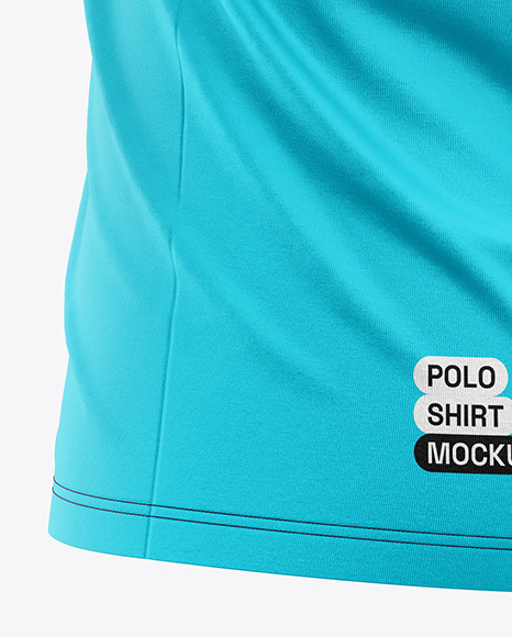 Raglan Polo Shirt Mockup