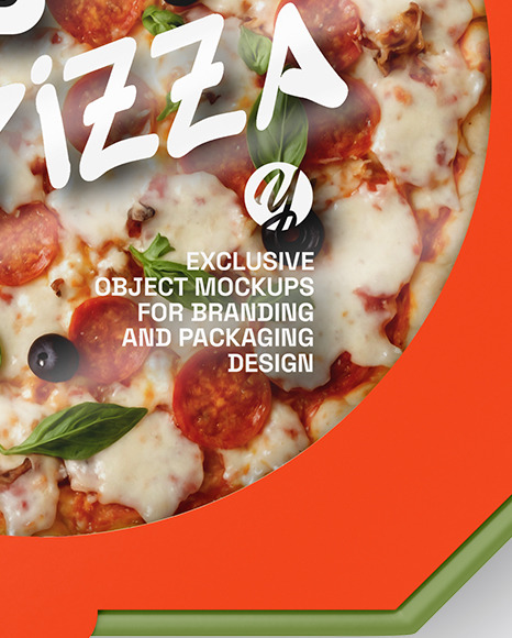 Pizza Box Mockup