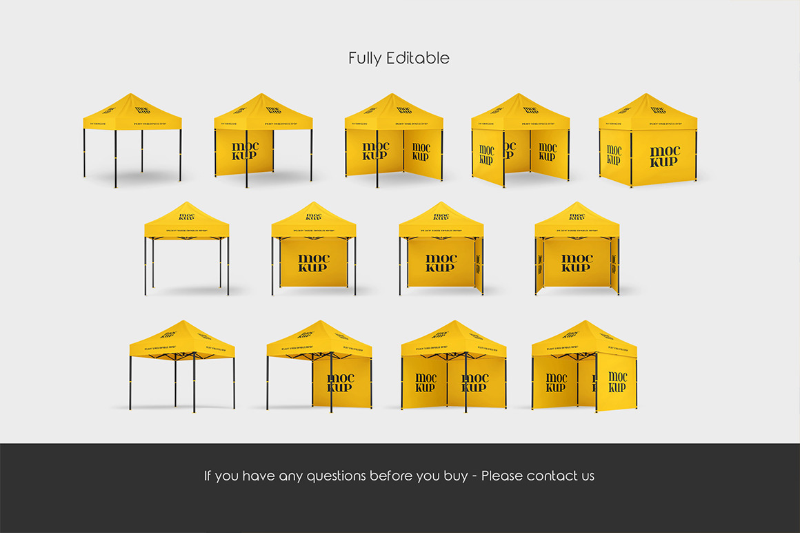 Event Tent Mockup Set Event Tent Mockup Set