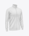 Men's Full-Zip Sweatshirt Mockup