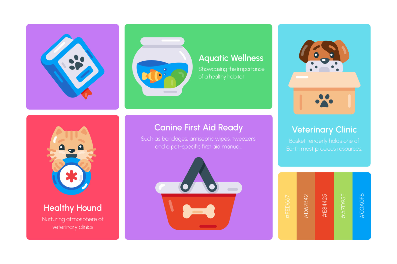 Animated Veterinary Icons