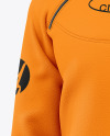 Men’s Zip Sweatshirt Mockup - Half Side View