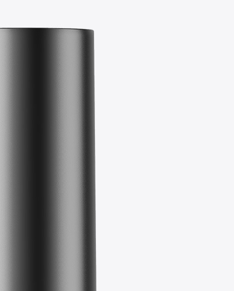 Matte Metallic Nail Polish Bottle Mockup