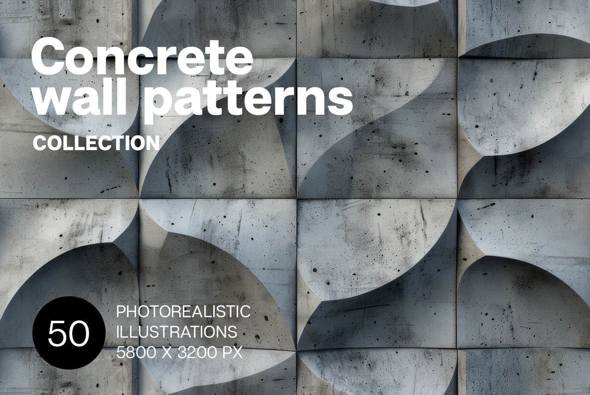 Concrete wall patterns Concrete wall patterns