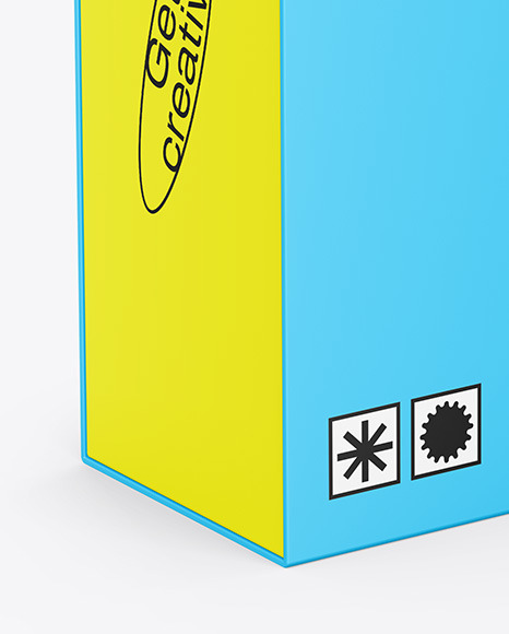 Paper Box Mockup