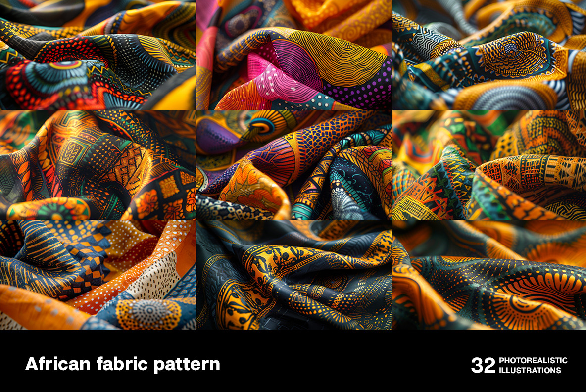 African fabric patterns