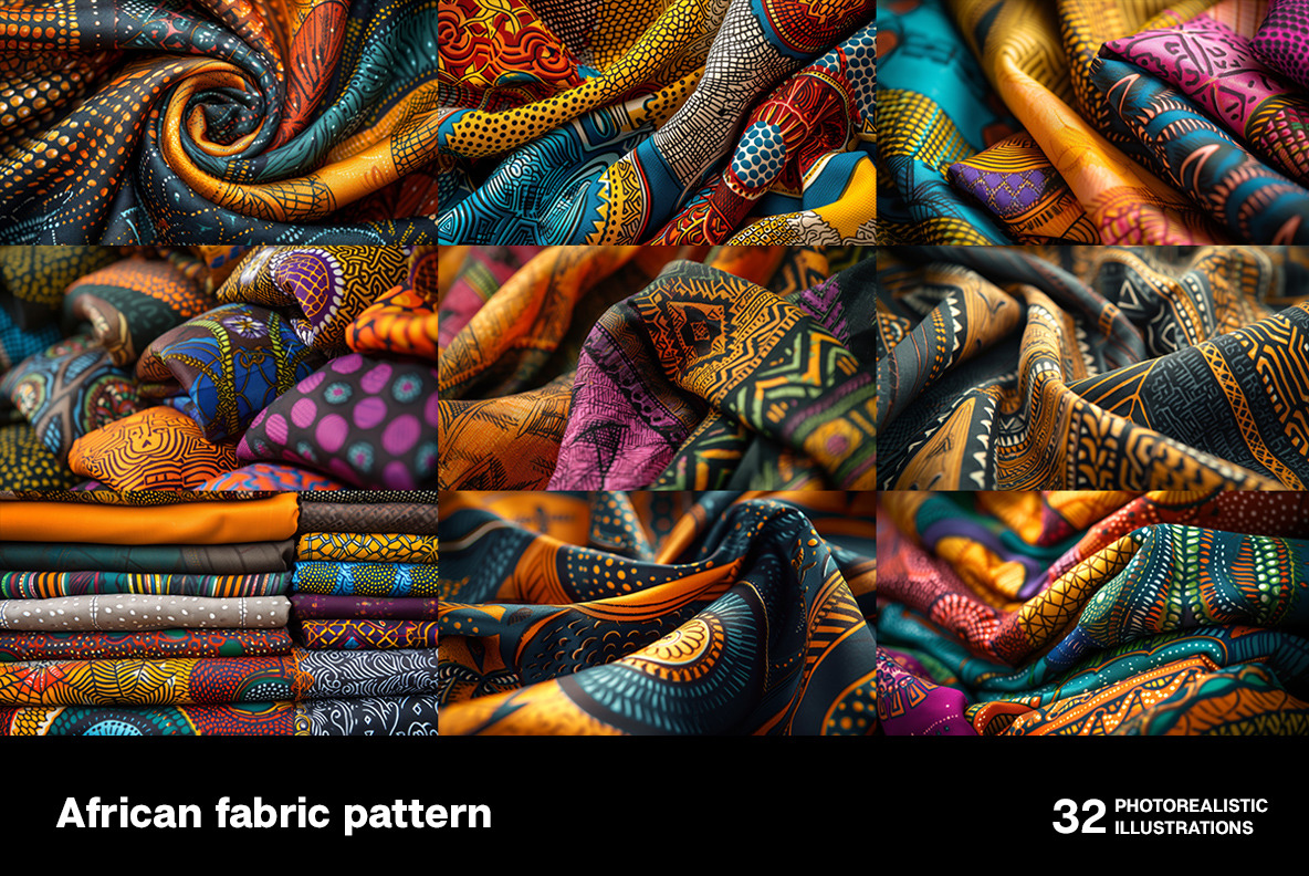 African fabric patterns