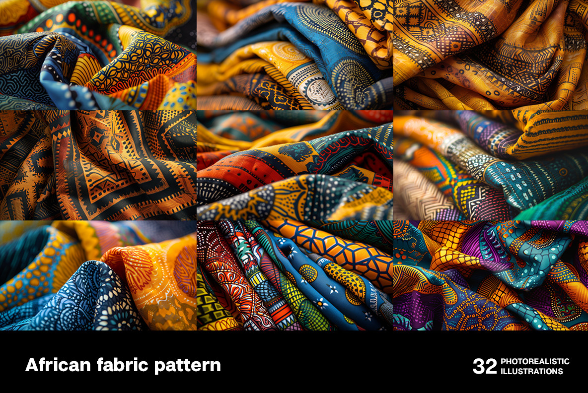 African fabric patterns