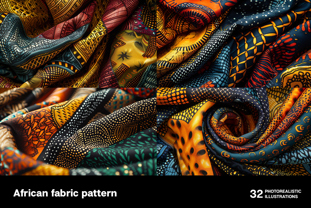 African fabric patterns