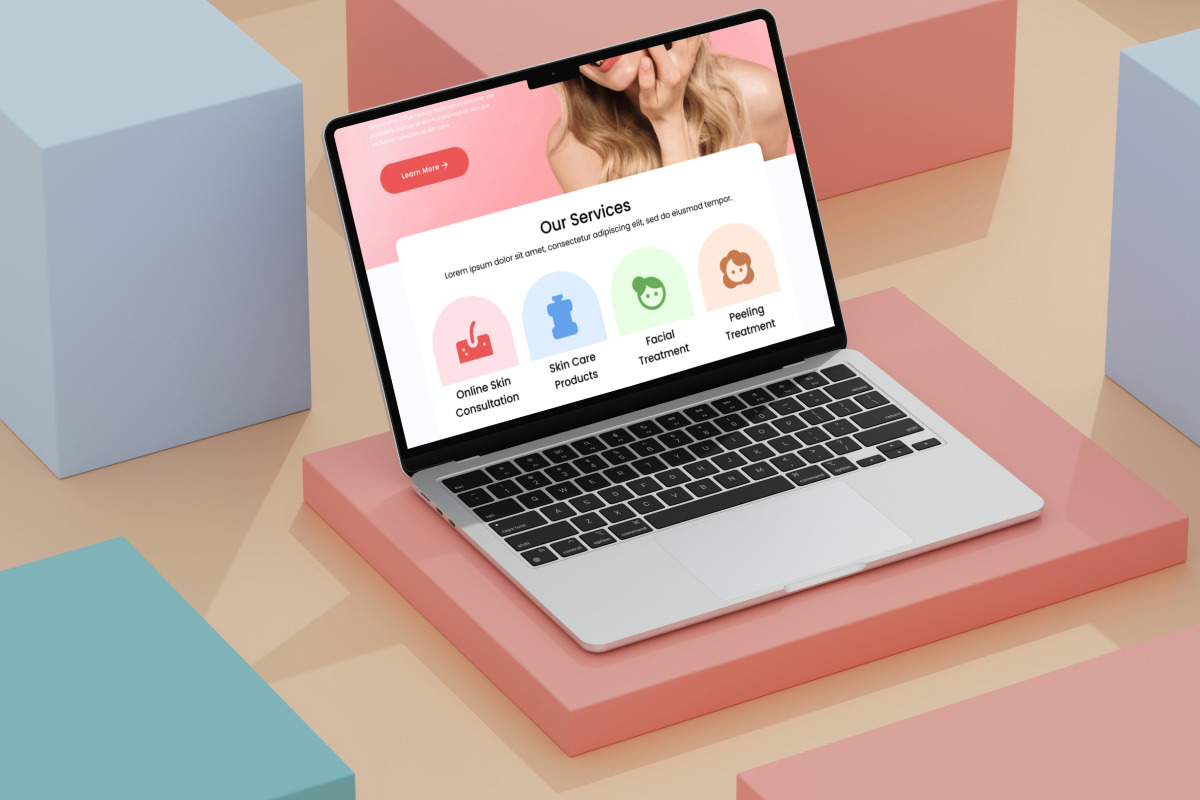 Skinee - Skincare Landing Page V1