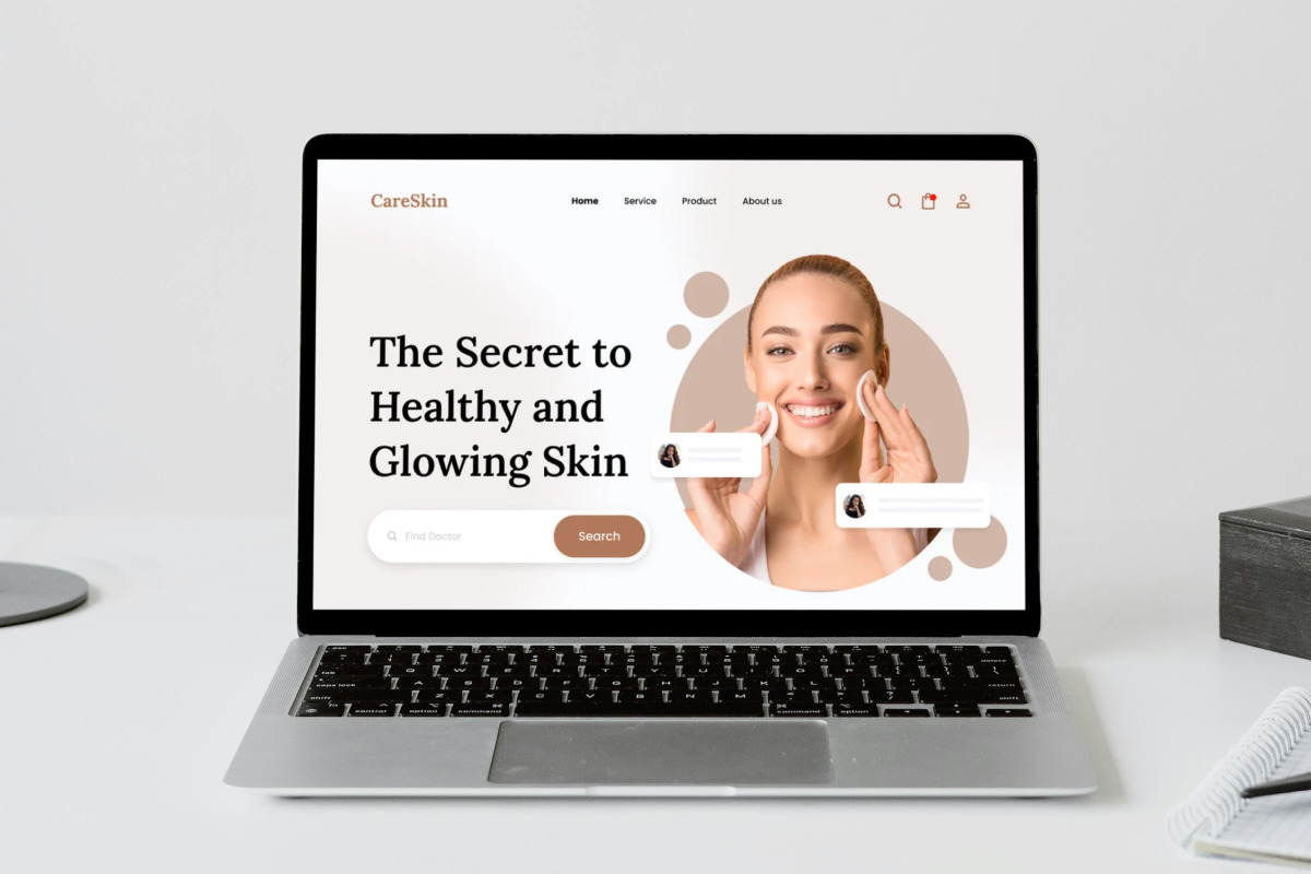 CareSkin - Skincare Landing Page V1