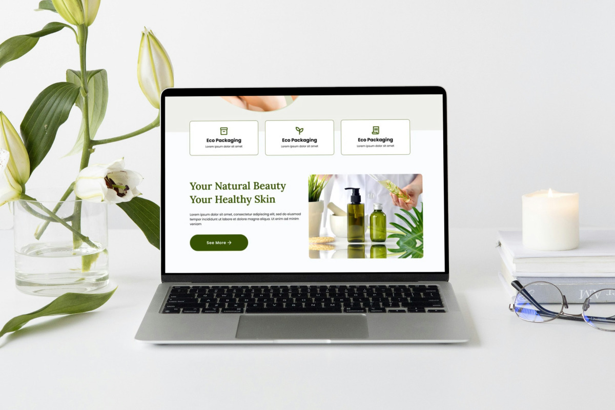 Skinerr - Skincare Landing Page V2