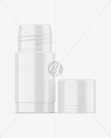 Glossy Roll-On Deodorant Mockup