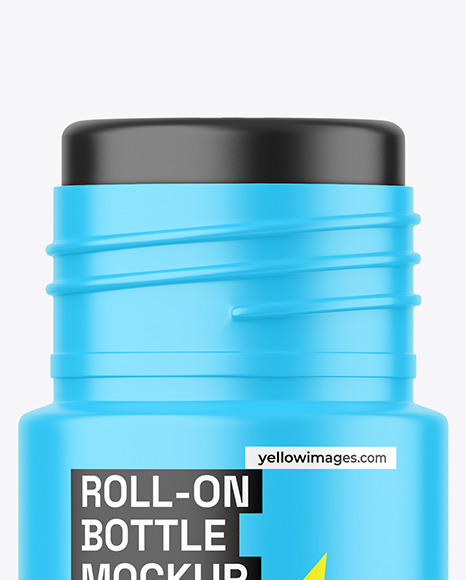 Matte Roll-On Deodorant Mockup