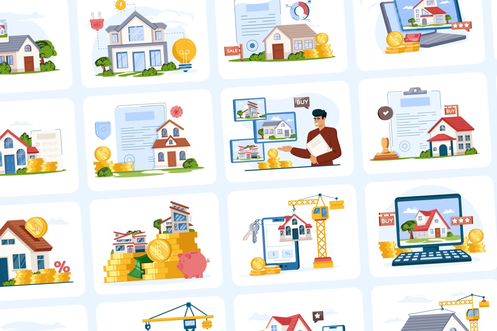 Smart Home Illustrations Smart Home Illustrations