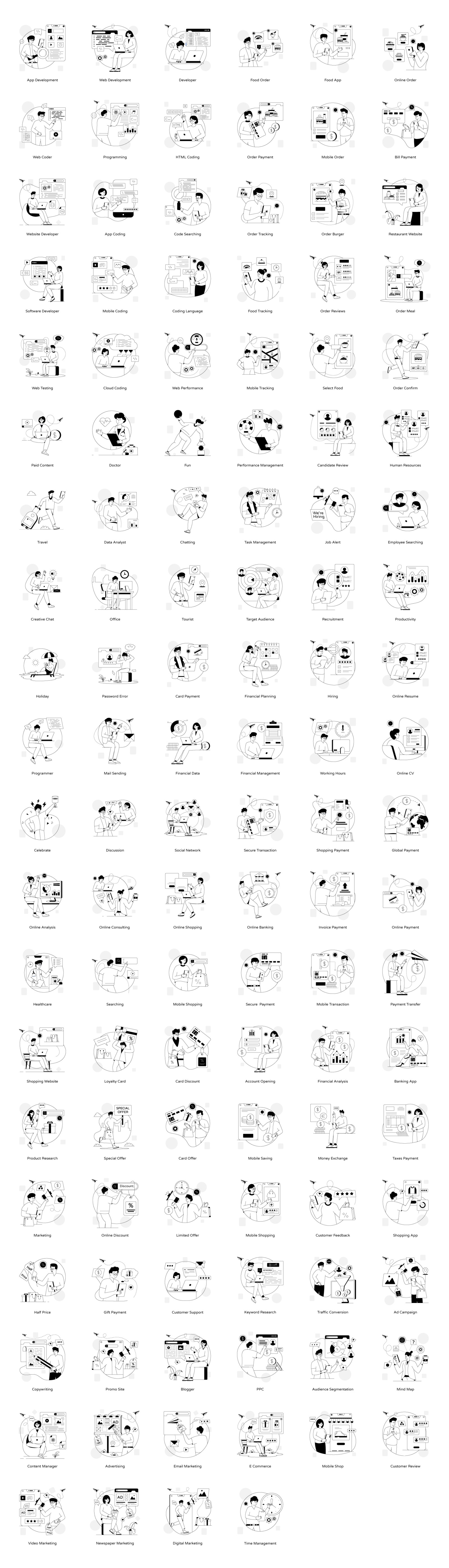 Line Illustrations Line Illustrations