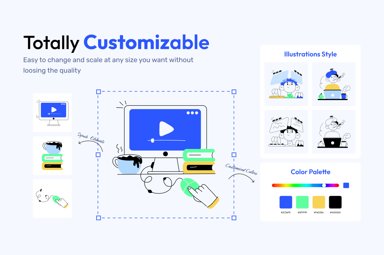 Animated Education Illustration Set