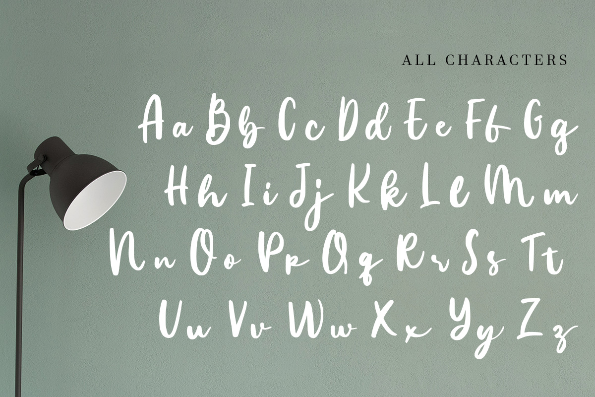 Melamine – Feminine Handwritten Font Melamine – Feminine Handwritten Font