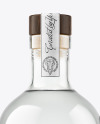 Glass Vodka Bottle Mockup