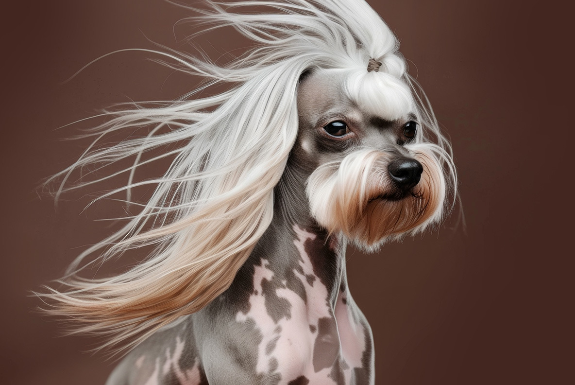 Dogs with long hair